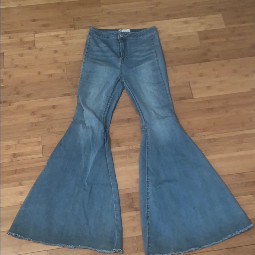 Free People Bell Bottom Jeans